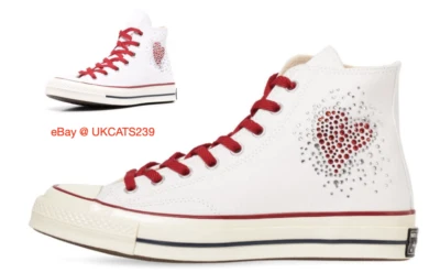 Converse Chuck Taylor All-Star 70 Hi LTD Valentines Day Heart A02103C Women's - Image 1 of 4
