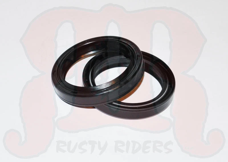 New Front Fork Oil Seal Set Seals Kawasaki ZG1000 Concours 1990 1991 1992 1993 - Image 1 of 1
