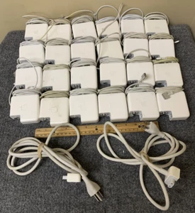 Lot of 24 Apple A1435 60W MagSafe 2 Power Adapters w/ Wall Extensions - Picture 1 of 5