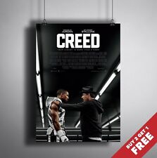 CREED MOVIE POSTER * Boxing Rocky Balboa Sylvester Stallone New Film Print A3 A4