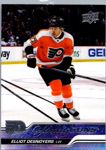 2023-24 Upper Deck Young Guns Elliot Desnoyers Rookie Philadelphia Flyers #219