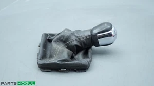 07-09 Saturn Sky Gear Selector Shifter Shift Knob Red Stitching 5 Speed Manual - Picture 1 of 5