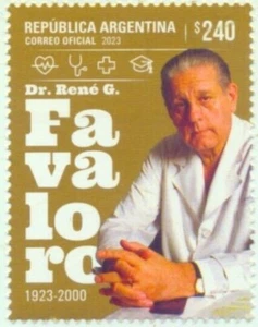 Argentina 2023 Dr. René G. Favaloro · 100 años de su nacimiento MNH (A858) - Picture 1 of 1