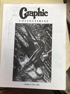 Comic Art Catalog GRAPHIC COLLECTIBLES June 1993 - Mitch Itkowitz artseller - Picture 1 of 4