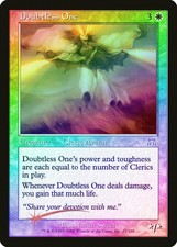 Doubtless One FOIL Onslaught PLD White Uncommon MAGIC GATHERING CARD ABUGames