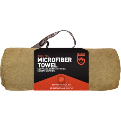 GEAR AID McNett Tactical Microfiber Ultra Compact Towel - Coyote