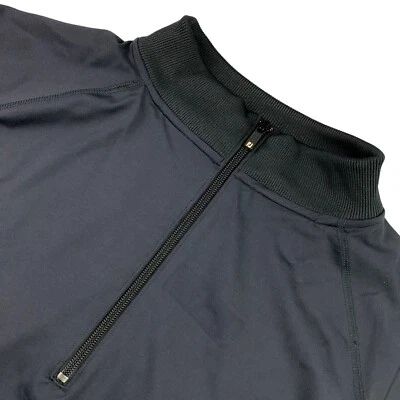 Мужской пуловер для гольфа Foot Joy FJ Performance Stretch 1/4 черный • XL - Изображение 1 из 4