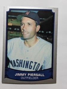 1989 Pacific Baseball Legends - #182 Jimmy Piersall - Bild 1 von 2