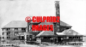 OREGON PHOTO - 1894 Portland June Flood Railroad Depot - Picture 1 of 1