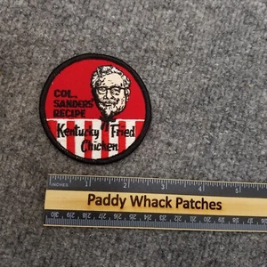 Vintage Kentucky Fried Chicken Patch Col Sanders Recipe Z4 - Picture 1 of 2