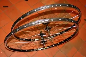 NEU PAAR MICHE PRIMATO FIX / FREE SINGLE SPEED 700C - MAVIC A119 RÄDER - SAPIM - Bild 1 von 4