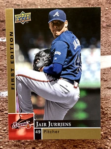 2009 Upper Deck First Edition Jair Jurrjens #13 - Picture 1 of 2