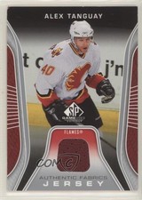 2006-07 SP Game Used Edition Authentic Fabrics Jersey Alex Tanguay #AF-AT
