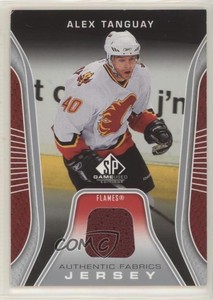 2006-07 SP Game Used Edition Authentic Fabrics Jersey Alex Tanguay #AF-AT