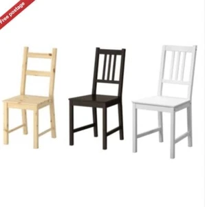 Ikea Ivar & Stefan,Dining Home Office Multi Use Chairs,Solid Wood,3 Colours,New - Picture 1 of 8