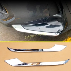For 2022-2025 Lexus NX 250 350h 450h+Chrome Car Front Bumper Corner Cover Trims - Picture 1 of 8