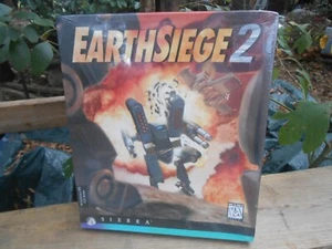 Earth Siege EarthSiege 2 Big Box Sierra PC Game (Windows 95, CD-ROM, 1995) MINT - Picture 1 of 6