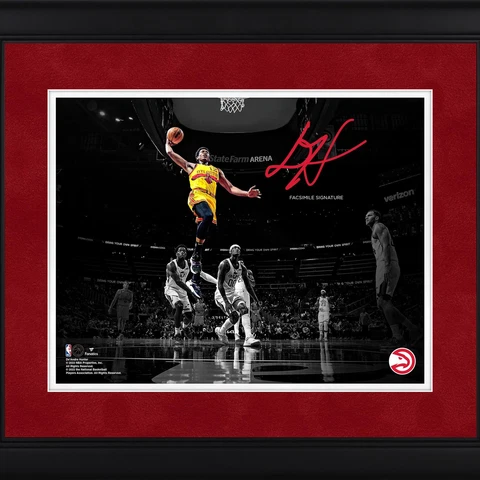 De'Andre Hunter Hawks 11x14 Player Plaques and Collage Cover