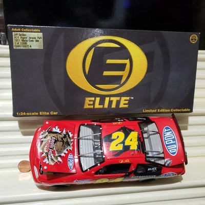 ACTION 1/24 NO24 ДЖЕФФ ГОРДОН ДЮПОН ПАРК ЮРСКОГО ПЕРИОДА ELITE 1997 Chevy Monte Carlo - Изображение 1 из 4