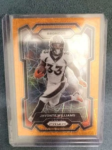 Panini Prizm 2023 - Orange Lazer #86 Javonte Williams - Foto 1 di 2