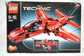 LEGO 9394 Technic - Jet Plane - Open Box; Complete Set with Stickers and Manuals