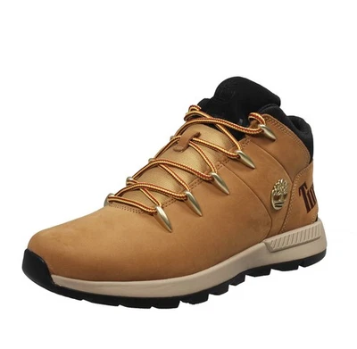 Timberland Sprint Trekker Mid - Scarponcini In Nubuck Giallo - Taglia 43.5 [9.5 - Immagine 1 di 3