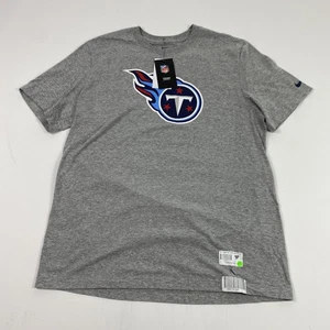 Tennessee Titans Shirt Herren Large grau NFL Football Kurzarm Nike Tee Loch - Bild 1 von 11