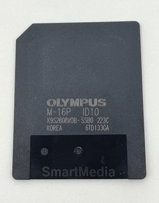 Olympus 16MB SmartMedia Card 3.3V – Vtg Memory Roland, Korg, Cameras - Image 1 of 3