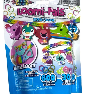 Rainbow Loomi-Pals 动物园收藏品小饰品手链套件 — 第 1/4 张图片