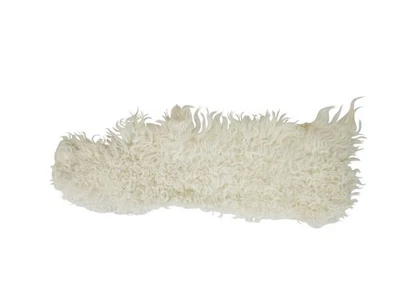 Pieza de piel de cordero tibetano pelo corto real: blanco natural (169-SP-A050-G6412) Y1F Foto 1 de 3