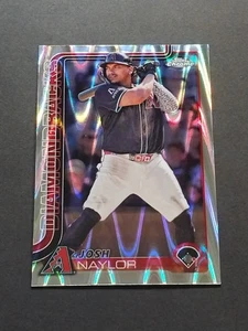JOSH NAYLOR 2025 Topps Chrome RayWave Refractor #15 Arizona Diamondbacks - Picture 1 of 2