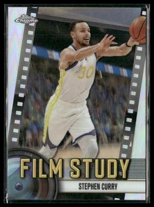 2024-25 Topps Chrome #FS-7 Stephen Curry Film Study Refractor - Picture 1 of 2