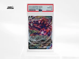 PSA 10 Eternatus VMAX Pokemon Karte Englisch SWSH GEM MT - Bild 1 von 2