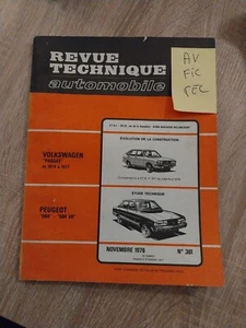 Revue Technique PEUGEOT 604 504 V6 COUPE CABRIOLET V6 SL 2.7 - Imagen 1 de 16