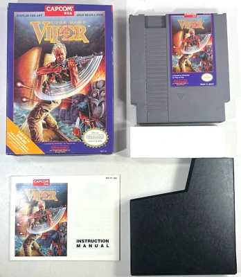 Code Name: Viper (Nintendo Entertainment System, 1990) NES CIB - Image 1 of 4