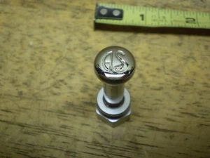 Schwinn Bicycle AS 1 5/8" Round Chrome Seat Post Bolt Corvette Typhoon Wasp & - Picture 1 of 2