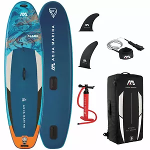 Aqua Marina Inflatable Blade SUP iSUP Stand Up Paddle Board Windsurf WS 320 cm - Bild 1 von 9
