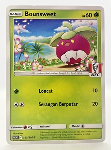 Pokemon TCG Indonesia Bounsweet esclusivo KFC promo 180/SM-P - Foto 1 di 5