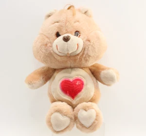 Vintage 1983 TENDER HEART Bear Care Bears Plush Kenner beige with heart 13” ❤️ - Picture 1 of 7