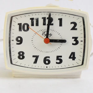 Equity Model 33100 Electric Alarm Clock Yellow Works - Picture 1 of 5