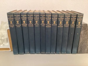 Antique 1901 Book Collection (12 Volumes) The Works of Eugene Field Scribners - Bild 1 von 24