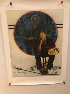 2 ROBERT CHARLES HOWE DRUCKE 24X18 - Bild 1 von 7