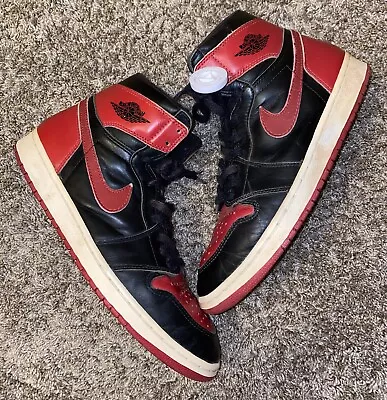 Size 11 - RARE vintage Jordan 1 Retro Bred 1994 - Image 1 of 4