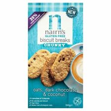 Nairn's Gluten Free Oats, Dark Chocolate & Coconut Breakfast Biscuit Breaks-160g