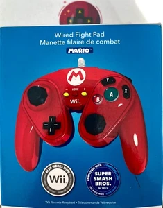 Manette de combat Mario pour Wiiu - Photo 1/1