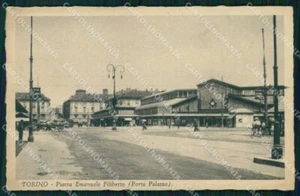 Torino Città Piazza Emanuele Filiberto Porta Palazzo cartolina MZ7304 - Imagen 1 de 2