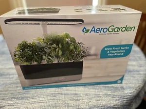 AeroGarden Harvest Slim with Gourmet Herb Seed Pod Kit Black Item 901120-1200 - Picture 1 of 6