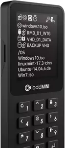 IODD MINI M.2 SSD 1TB / USB 3.0 /Bootable Virtual ODD / AES256 NEW - Picture 1 of 6