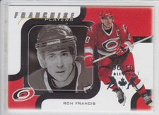 2002-03 BAP MEMORABILIA FRANCIS #206 TORONTO FALL EXPO /10 Be a Player Canes