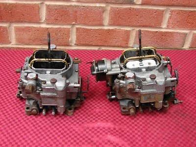 CARBURADORES PLYMOUTH FURY DUAL QUAD 57 58 2x4 CARTER WCFB 2631S 2632SA Foto 1 de 4